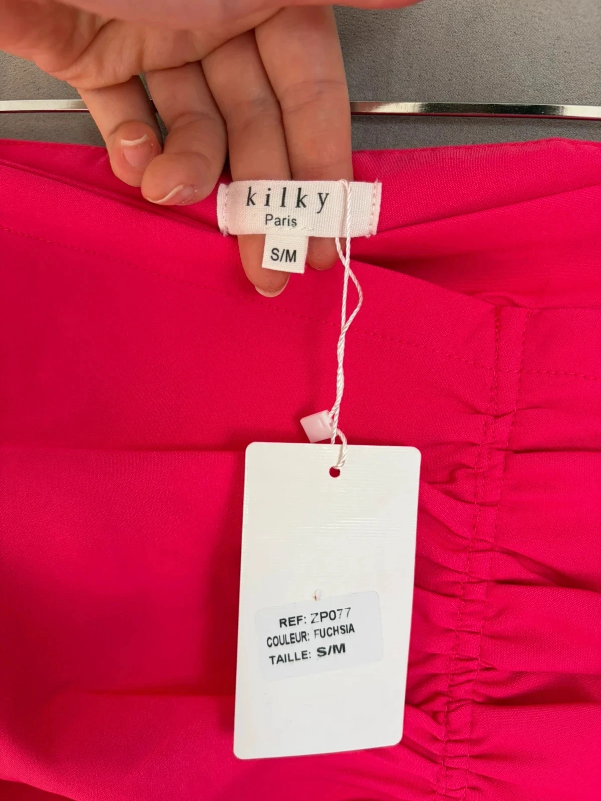 Falda rosa fucsia talla s/m nueva – photo 2